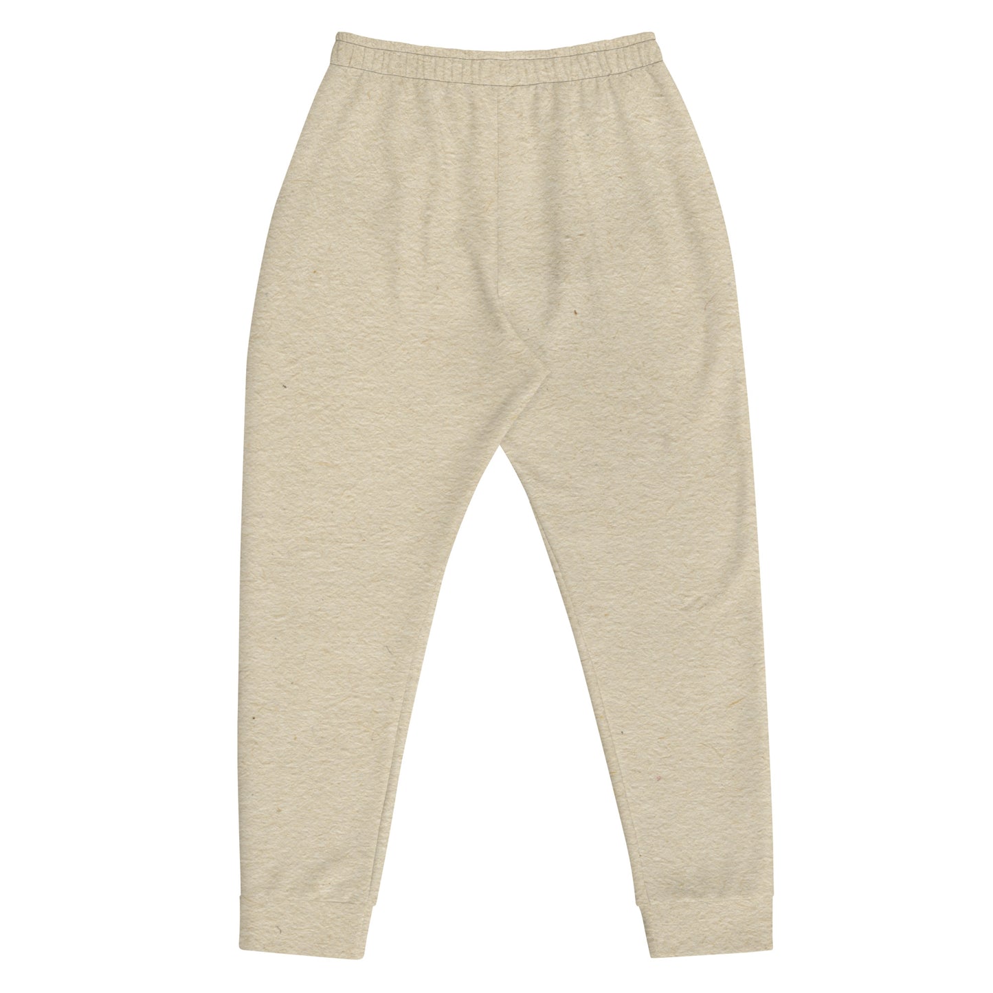 Neutral-toned HFT Men's Joggers II with a comfortable cotton-like texture, laid out flat to showcase their softness and fit back