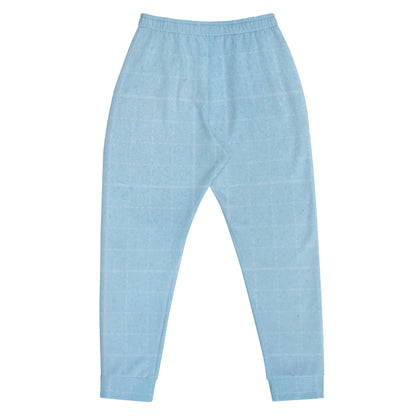 Light blue HFT Men's Joggers IV with a cotton-like texture and comfortable fit, designed for both active and leisure wear 