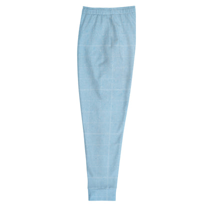 Light blue HFT Men's Joggers IV with a cotton-like texture and comfortable fit, designed for both active and leisure wear left