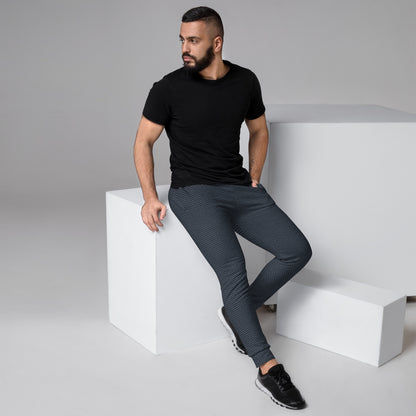 HFT Men's Joggers III, featuring a textured fabric design in a dark color, with a comfortable and stretchable waistband and cuffs, ideal for both athletic activities and leisure right