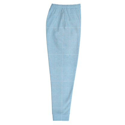 Light blue HFT Men's Joggers IV with a cotton-like texture and comfortable fit, designed for both active and leisure wear right