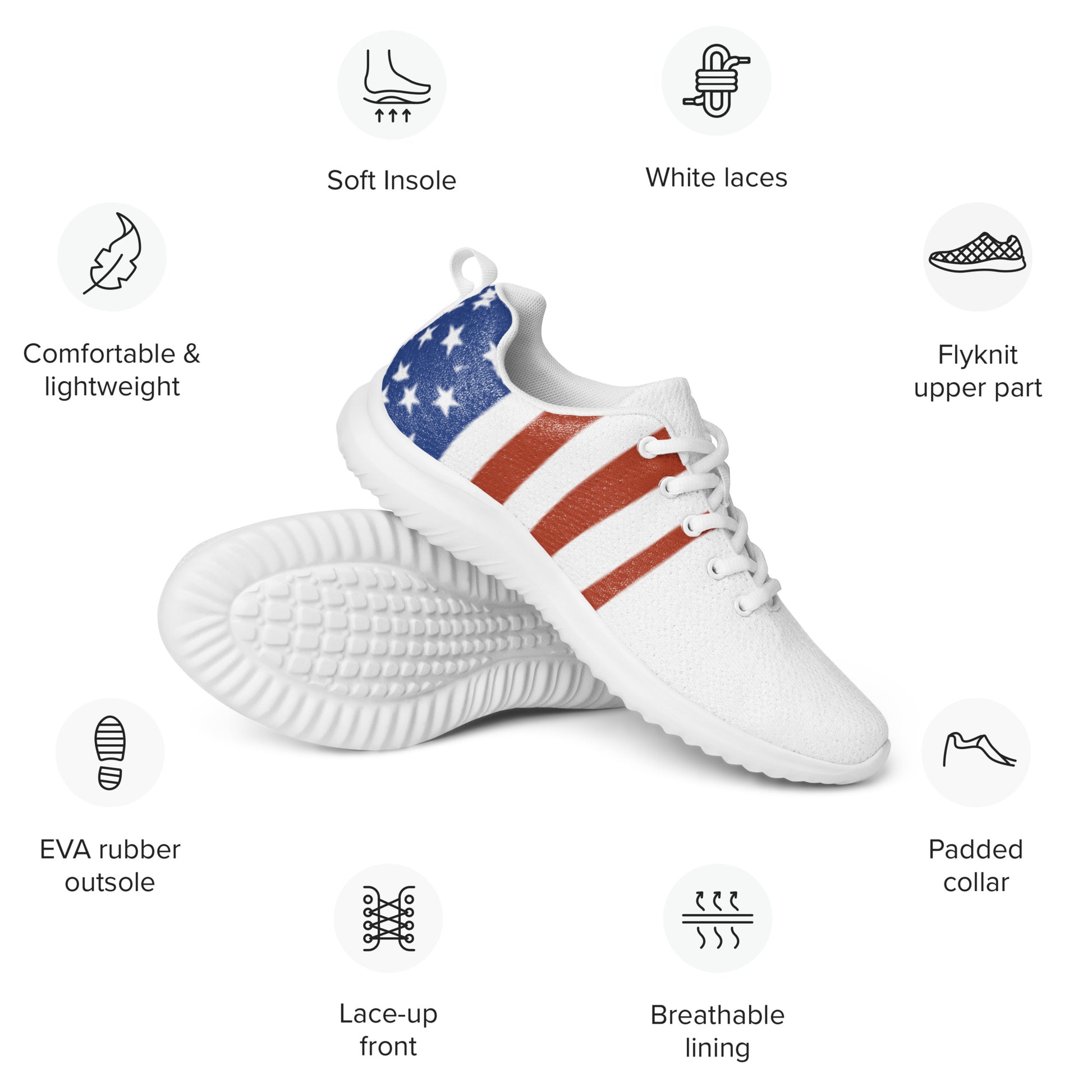 Men's USA Flag Shoes