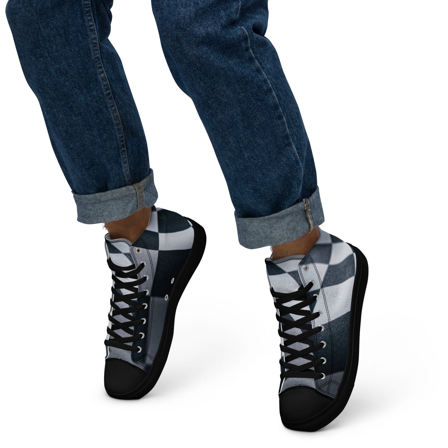 HFT Men’s High Top Canvas Shoes II