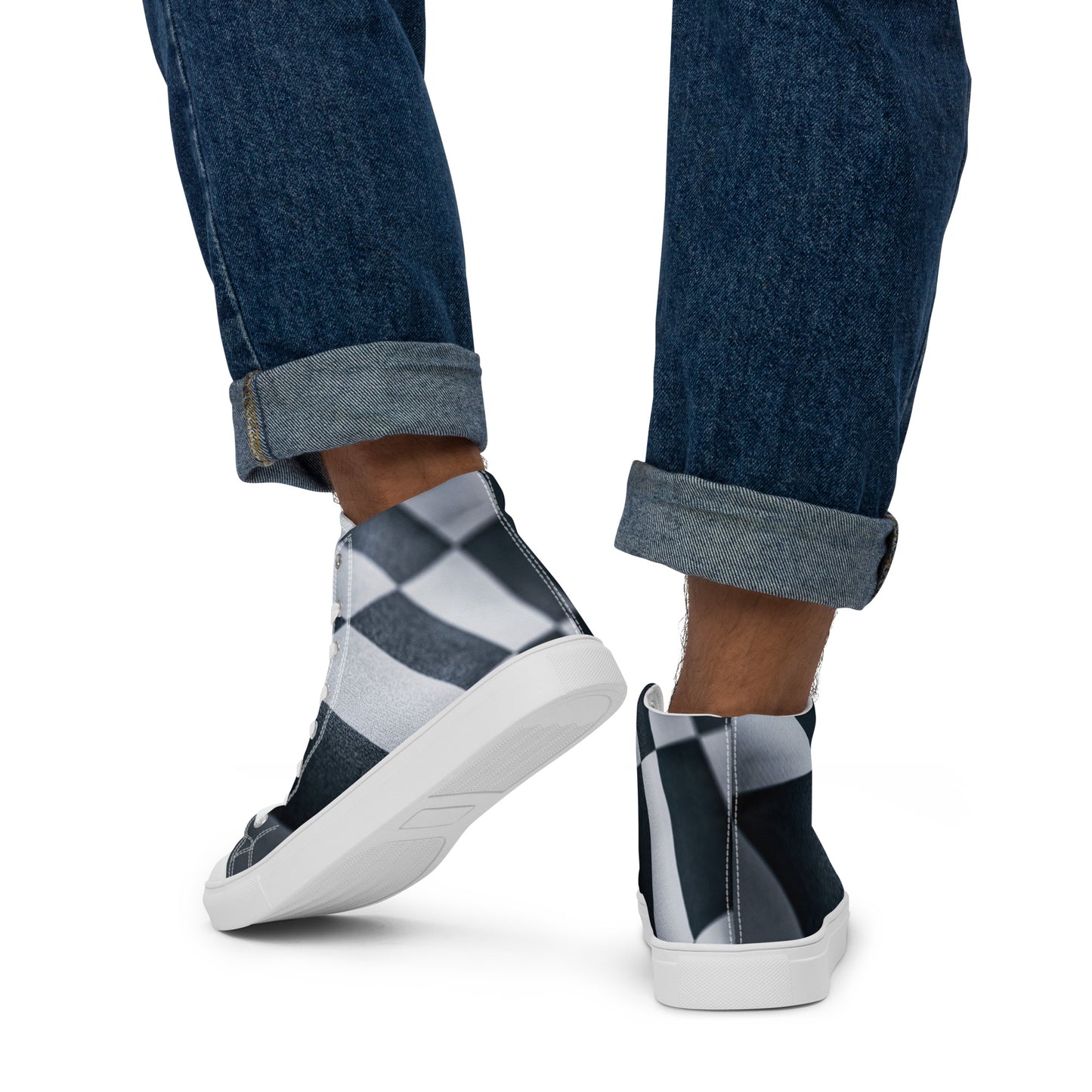 HFT Men’s High Top Canvas Shoes II