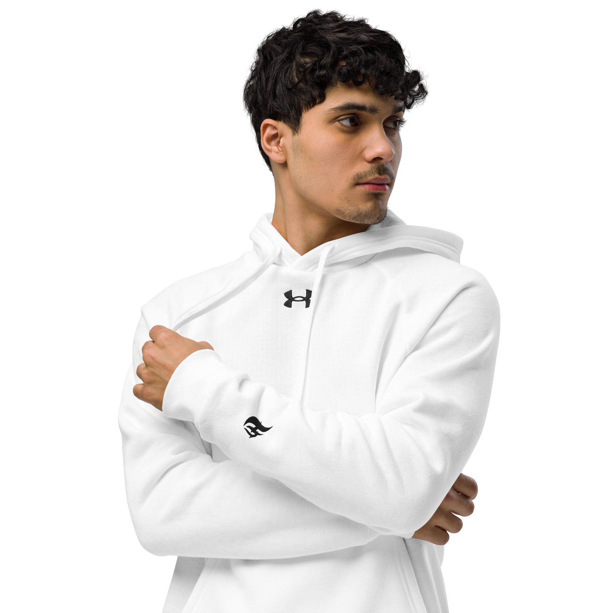 Under armour hoodie white sale