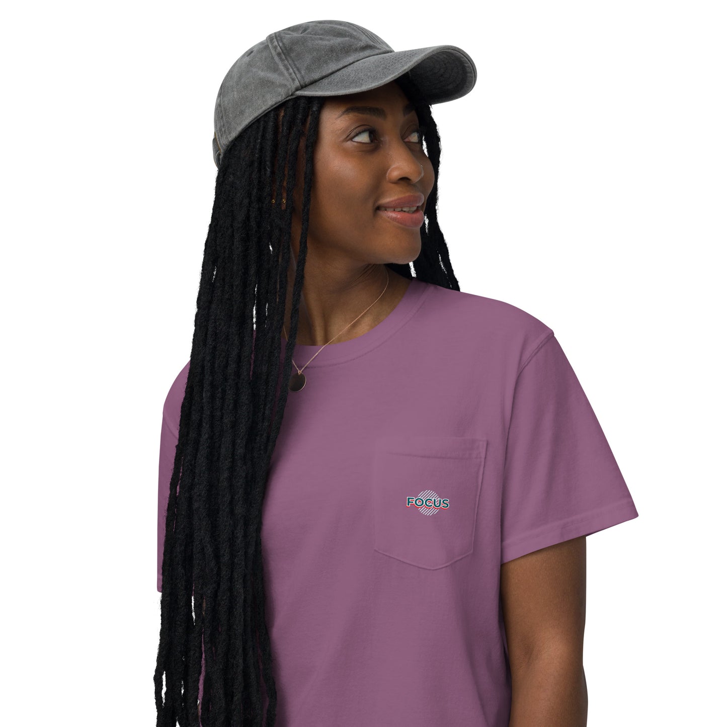 HFT Unisex Garment-Dyed Pocket T-shirt