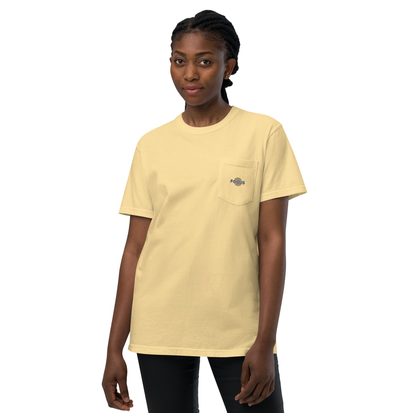 HFT Unisex Garment-Dyed Pocket T-shirt