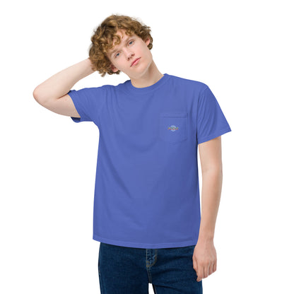 HFT Unisex Garment-Dyed Pocket T-shirt