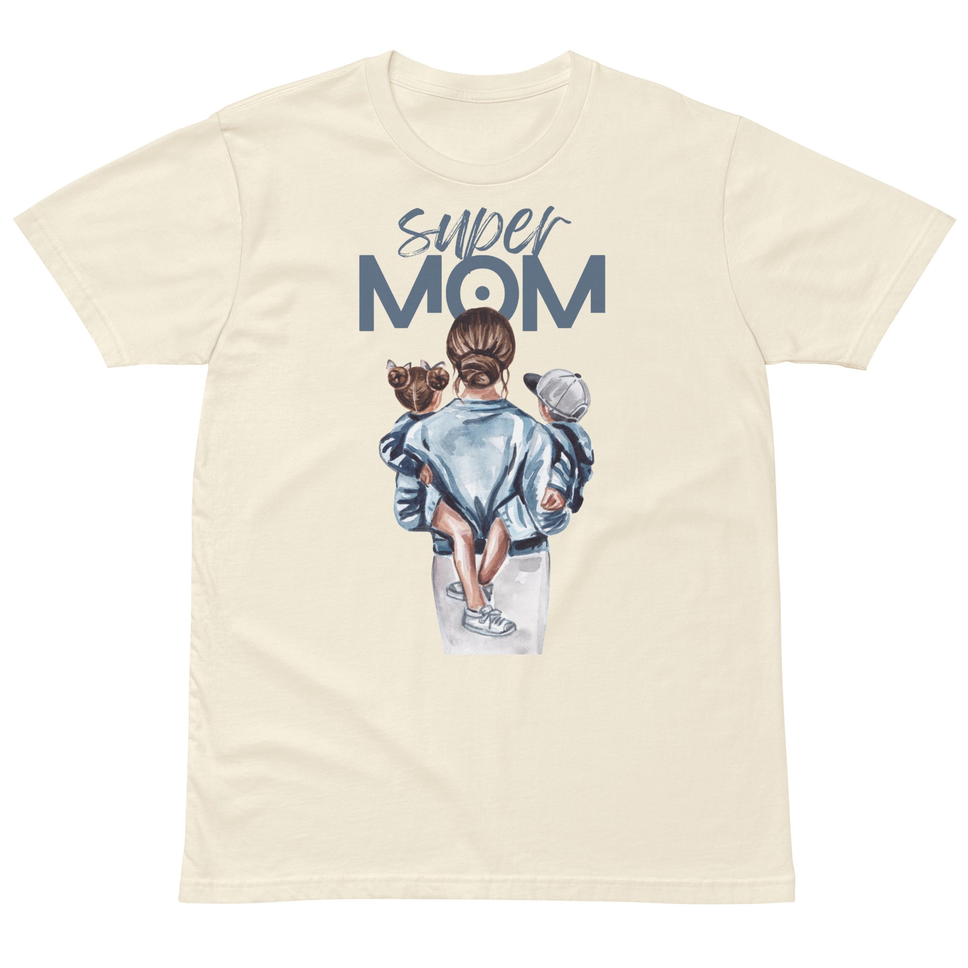 Supermom Unisex Premium T-Shirt natural front