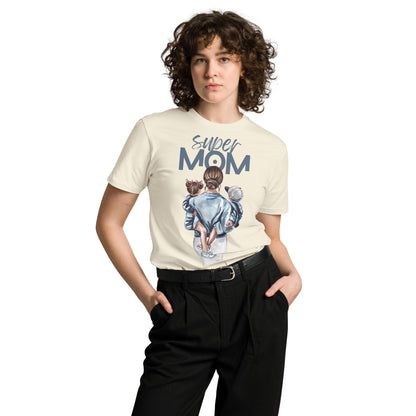 Supermom Unisex Premium T-Shirt natural front female