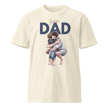 Superdad Unisex Premium T-shirt natural front