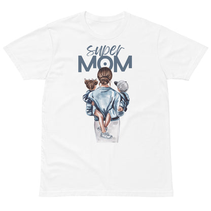 Supermom Unisex Premium T-Shirt white front 