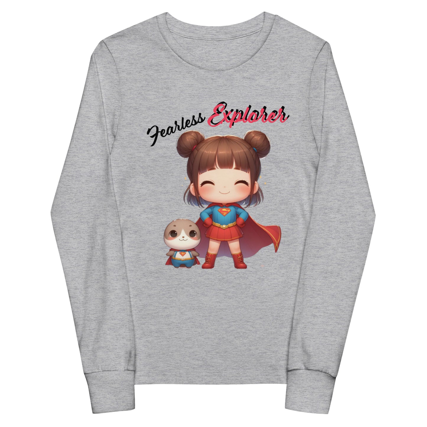 Fearless Explorer Youth Long Sleeve Tee