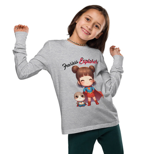 Fearless Explorer Youth Long Sleeve Tee