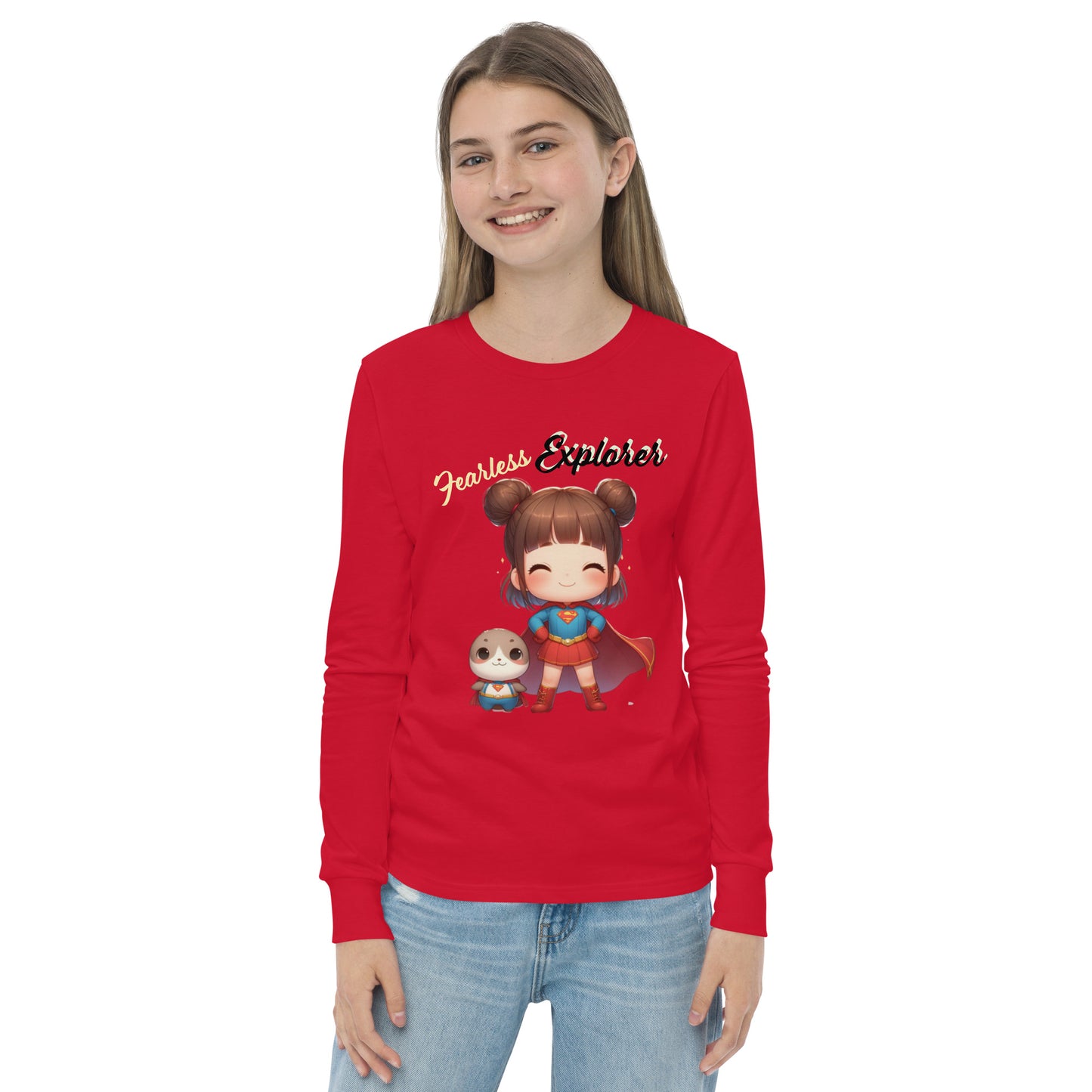 Fearless Explorer Youth Long Sleeve Tee