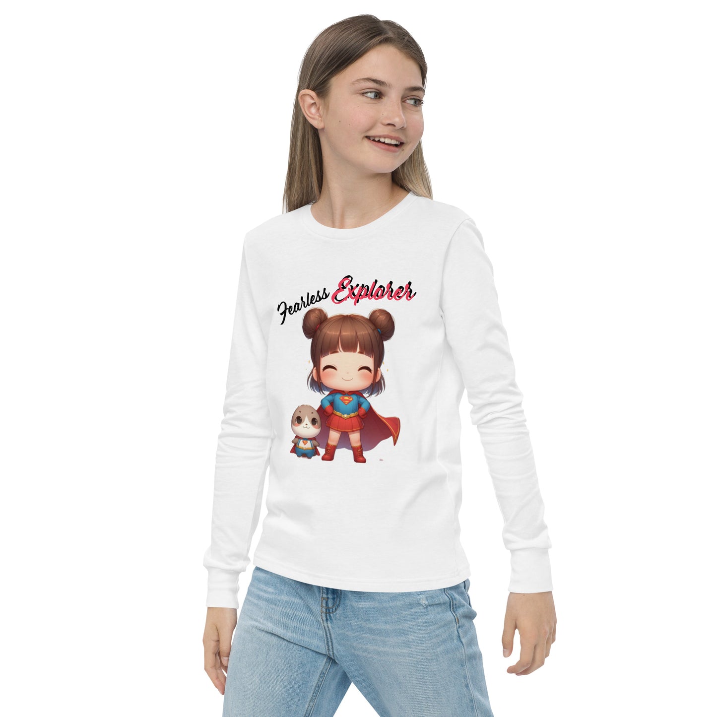 Fearless Explorer Youth Long Sleeve Tee