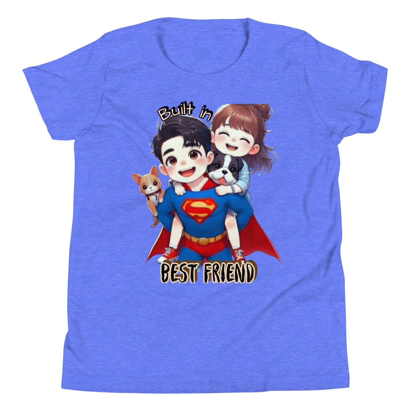 Sibling Matching Super Hero Short Sleeve T-Shirt