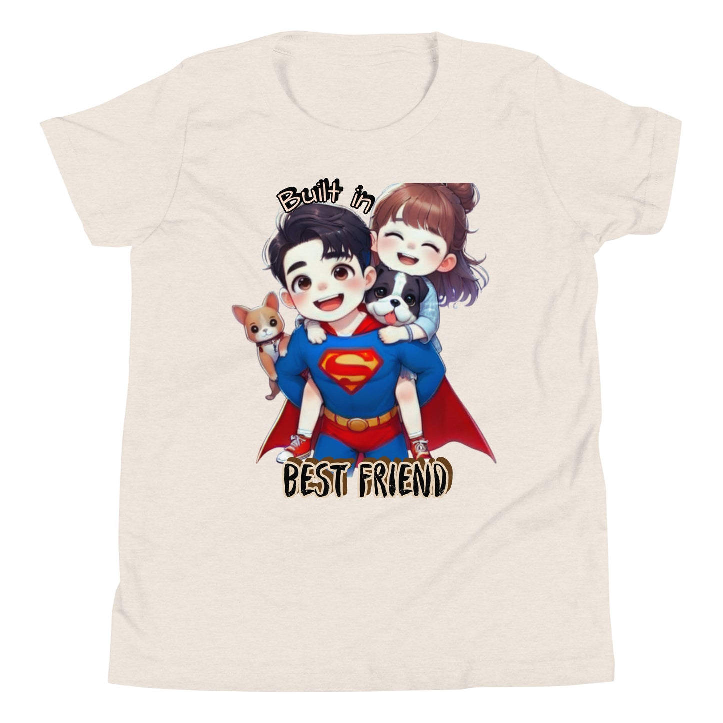 Sibling Matching Super Hero Short Sleeve T-Shirt